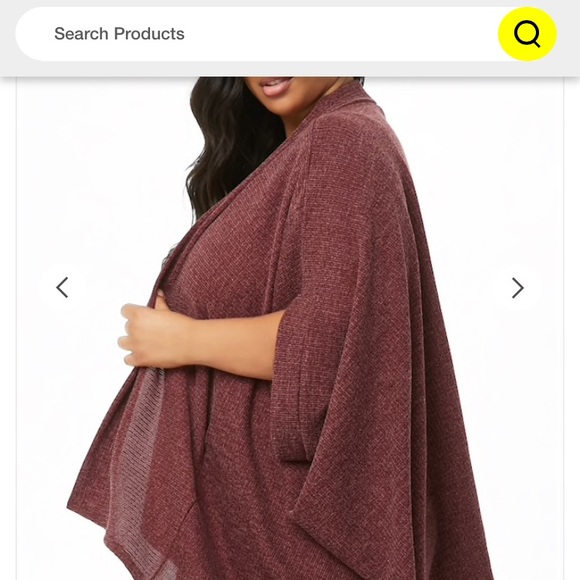 *****IN SEARCH OF***** forever 21 batwing cardigan - Picture 3 of 4